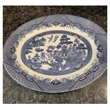 Oval Serving Platter Willow Blue (georgian