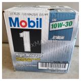 Mobil 10w-30 High Mileage Full Synthetic Case Of 6