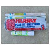Plastic sheeting and contact paper