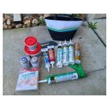 Bag of caulking items