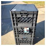 (3) Stacking Square Multi Crates