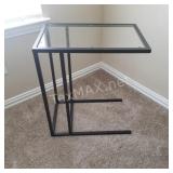 Glass Top Side Table