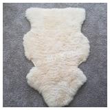 Small Lamb Skin Rug