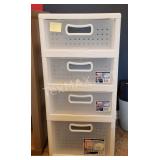 Sterilite Four Drawer System