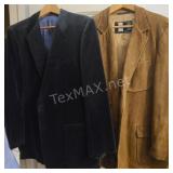 Suade and Velvet Coats