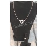 Swarovski Necklace with Ring