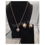 Necklace & Earrings