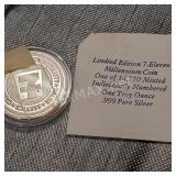 One Troy Oz Silver Limited Edition 711 Melinium