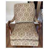 Floral Accent Chair