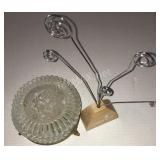 Jewelry Glass Box And Picture Tree