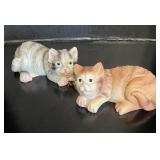 Pair of Cat Figurines