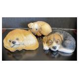 Set of Dog Figurines