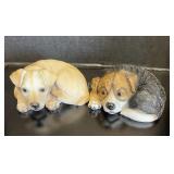 Pair of Dog Figurines