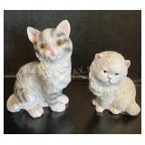 2- Cat Figurines