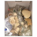 (1) Box Of Wood Crafting