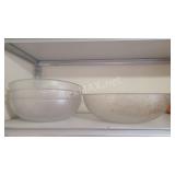 (4) Large Serving Bowls