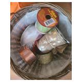Basket of Ribbon