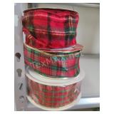 Plaid ribbons