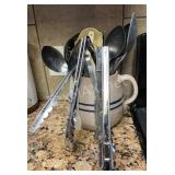 Canister Full of Utensils