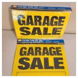 (2) Garage Sale Sign Kits