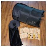 Pop Up Hamper and Shoelaces