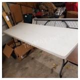 8ft Lifetime Folding Table