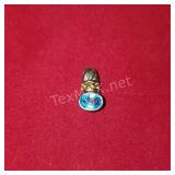 Blue Topaz Pendant