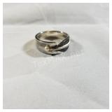 Sterling Silver Ring Sz 7.5