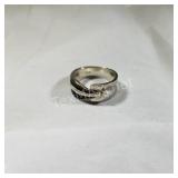 Sterling Silver Ring Sz 6