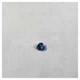 Loose Blue Topaz London Heart 7mm