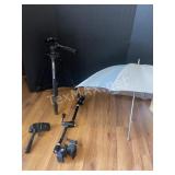 Velbon Victory 450 Camera Tripod and Accessories