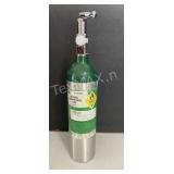 SMALL REFILLABLE OXYGEN TANK CYLINDER