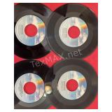 (4) George Straight, 45 Records