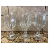(3) Water Goblets