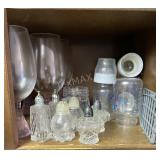 Glass Cups & Glass Salt& Pepper Shakers & More