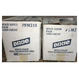 (1) Dixie Box Of Spoons (1) Dixie Box Of Forks