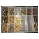 Lot Of Gold Color Beads