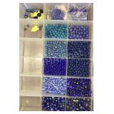 Lot Of Blue Color Beads