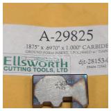 (8) Ellsworth Carbide Ground Form Insert