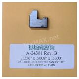 (50) Ellsworth Carbide Ground Trepan Insert