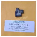 (25) Ellsworth Carbide Ground Insert