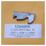 (50) Ellsworth Carbide Ground Form Insert
