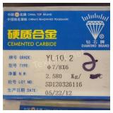 (2) Boxes Diamond Brand Cemented Carbide
