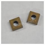 (9) Pieces Iscar Carbide Cutting Inserts