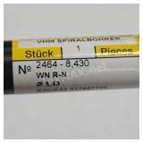 (11) Guhring Solid Carbide Drill