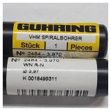 (3) Guhring Solid Carbide Drill