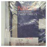 (35) Nachi Parallel Shank Twist Drill
