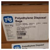 Box of Polyethylene Disposal Bags - Large