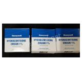 (3) Hydrocortisone Cream Boxes