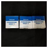 (3) Hydrocortisone Cream Boxes